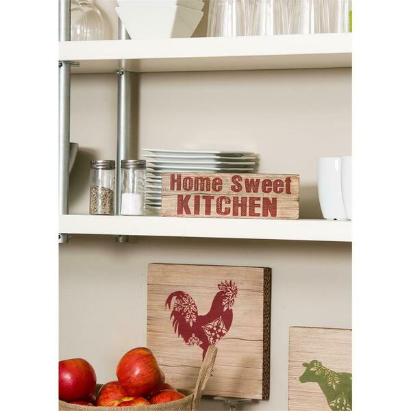 Heritage Lace 3 x 9 in. Farmhouse Kitchen Wood Sign FH-025